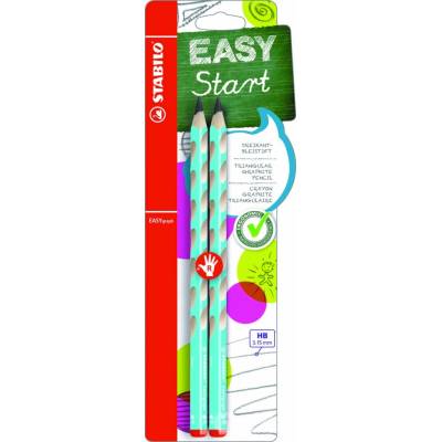 Stabilo Ergonomická ceruzka EASYgraph 2 kusy modrá pre pravákov