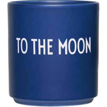 Design Letters Чаша халба Favourite To The Moon морскосиня (10101002MBTOTHMOON)