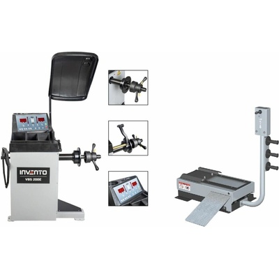 Akční set vyvažovačka INVENTO VBS 200E + zvedák kol INVENTO VBL TS-65, Invento INVSET6 – Zboží Mobilmania