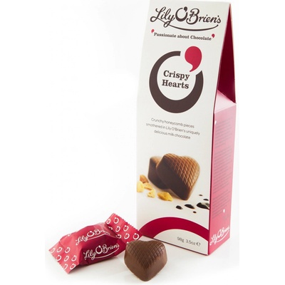 LILY O'BRIENS bonbóny z mléčné čokolády s medovými křupinkami 98 g