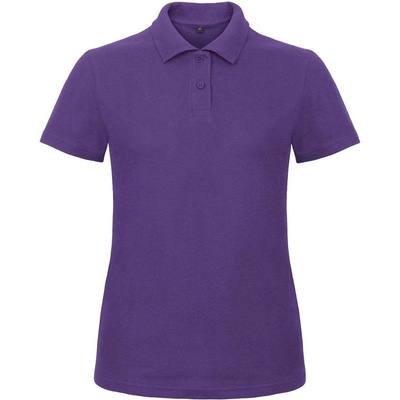B&C ID.001 /women Dámske piqué polo fialová