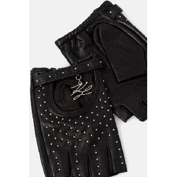 Karl Lagerfeld ръкавици за шофиране дамски от кожа K/AUTOGRAPH (B3W33010)