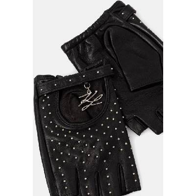 Karl Lagerfeld ръкавици за шофиране дамски от кожа K/AUTOGRAPH (B3W33010)