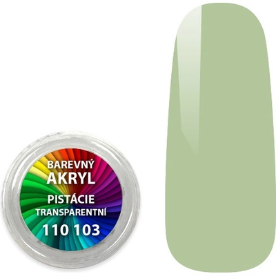 Expa nails akryl pudr transparent pistacie 4 ml