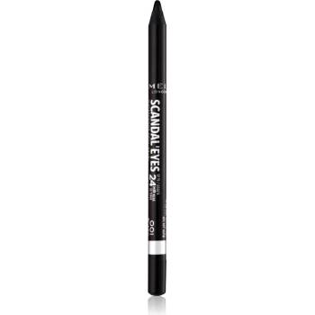 Rimmel ScandalEyes Waterproof Kohl Kajal водоустойчив молив за очи цвят 001 Black 1, 3 гр