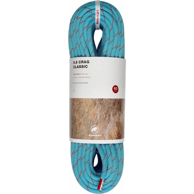 Mammut 9.8 Crag Classic 60m / ice mint-white