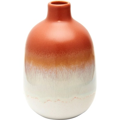 Sass & Belle Оранжево-бяла ваза Bohemian Home Mojave - Sass & Belle (CZQ017)