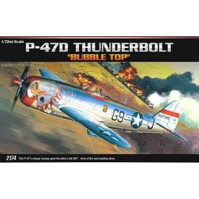 Academy 12491 P 47D Bubbletop 1:72