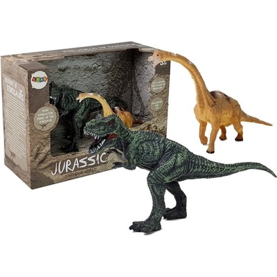 Mamido Sada dinosaurov Brachiozaurus a Tyranosaurus Rex
