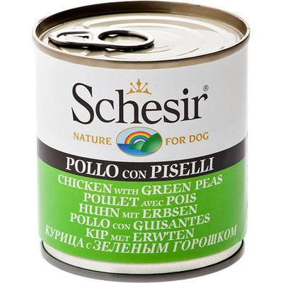 Schesir Dog Adult kuře/hrášek 285 g