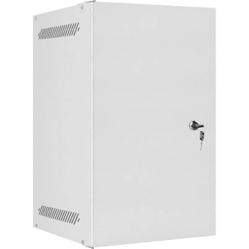 Lanberg Комуникационен шкаф Lanberg WF10-2309-00S, 10", 9U, 280x310mm, товароносимост 20кг, сив (WF10-2309-00S)