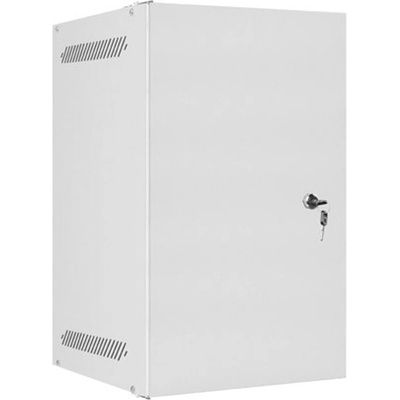 Lanberg Комуникационен шкаф Lanberg WF10-2309-00S, 10", 9U, 280x310mm, товароносимост 20кг, сив (WF10-2309-00S)