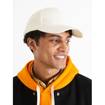 Celio Бяла унисекс шапка от велур Celio Cicapcord Celio | Byal | МЪЖЕ | ONE SIZE