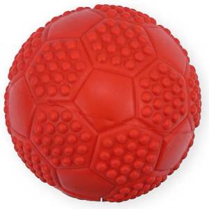 PET NOVA Гумена играчка за кучета - свиреща топка, 7см