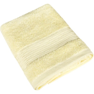Bellatex Froté ručník Kamilka proužek světle žlutá 50 x 100 cm