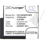 Cameron Sino Батерия за камера GOPRO Hero 5; Hero 6; Hero 7; Hero 8 AHDBT-501 3, 85V 1250mAh LIIon Cameron Sino (CS-GDB501MX) - megamag