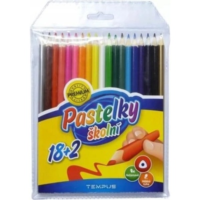 Tempus voskové pastelky 20 ks