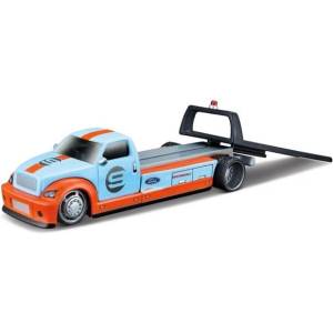 Maisto Flatbed - 2019 Ford GT Heritage Edition, светло син, 1: 64 (15108-08081B)