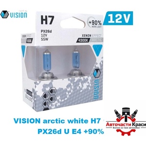 Vision light VISION -58793 Крушки Arctic White H7-12V55W+90% ('58793)