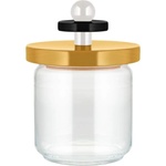 Alessi Кухненски буркан за съхранение 100 COLLECTION, 750 мл, жълт, стъкло, Alessi (ALES16751)
