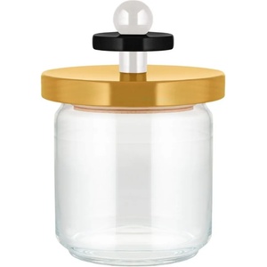 Alessi Кухненски буркан за съхранение 100 COLLECTION, 750 мл, жълт, стъкло, Alessi (ALES16751)