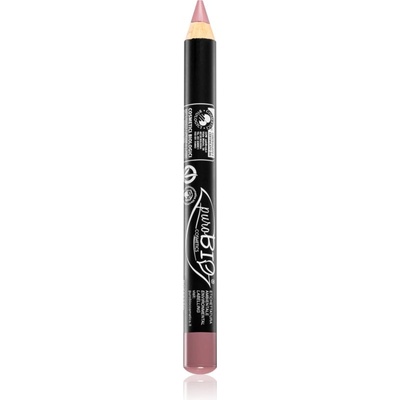 puroBIO Cosmetics Pencil Lipstick многофункционални молив за очи, устните и скули цвят 24 Pink Rossetto 2, 3 гр