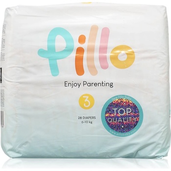 Pillo Premium Midi Size 3 еднократни пелени 6-10 kg 28 бр