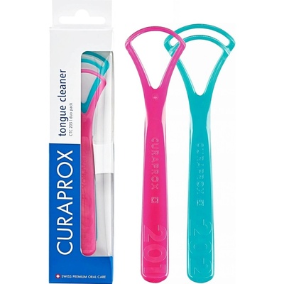 Curaprox CTC 203 škrabka na jazyk 2 ks – Zbozi.Blesk.cz