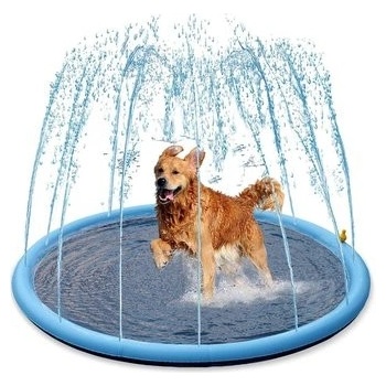 Nobby Splash Pool striekajúci bazénik modrý M 100 cm