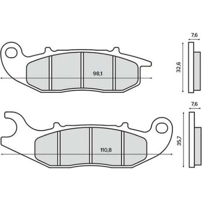 RMS Brzdové destičky 3340 RMS 225103340 – Sleviste.cz