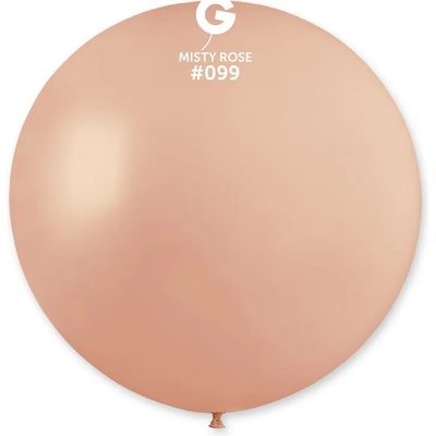 Gemar Пастелно розов балон 80 см