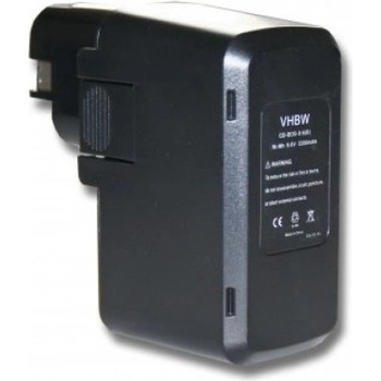 VHBW Батерия за Bosch BAT001 / GSR 9.6 / GBM 9.6VES-2 / PDR 80, 9.6 V, 3.3 Ah (800104545)