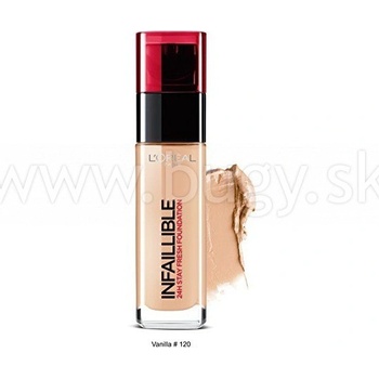 L'Oréal Paris Infaillible make-up SPF15 120 Vanille 30 ml