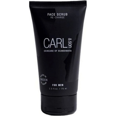 Carl & Son Face Scrub čistiaci peeling pre mužov 75 ml