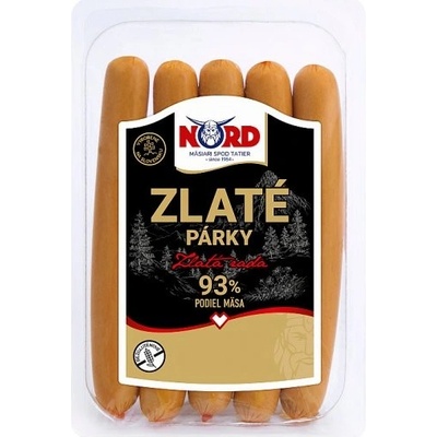 Nord Zlaté párky 250 g