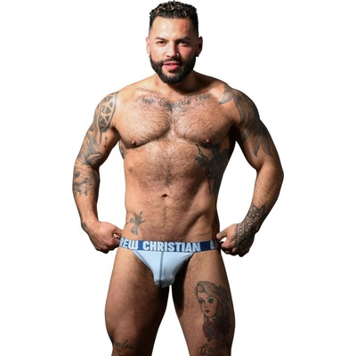 Andrew Pánske jocksy Christian modre ALMOST NAKED