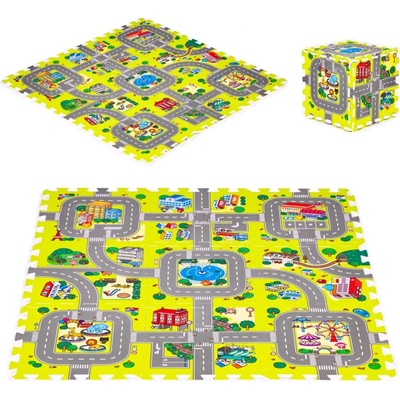 Sparkys Pěnové puzzle Město 9ks