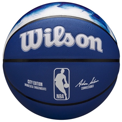 Wilson Топка Wilson 2023 NBA TEAM CITY COLLECTOR MINNESOTA TIMBERWOLVES wz4024118id7 Размер 7