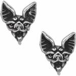 Alchemy gothic Обици ALCHEMY GOTHIC - Cauchemar Bat Head - E457