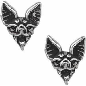 Alchemy gothic Обици ALCHEMY GOTHIC - Cauchemar Bat Head - E457