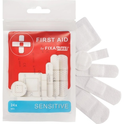 FIXAplast FIRST AID Sensitive náplast mix 24 ks