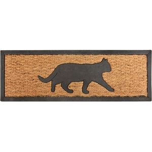 Esschert Design Постелка от кокосови влакна Котка, 25 x 75 cm - Esschert Design (ZEE-RB170)