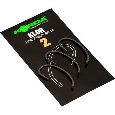 Korda Klor Hook Barbless vel.2 10 ks