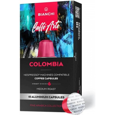Bianchi Caffe Arte Colombia 10 бр. капсули с-ма Nespresso
