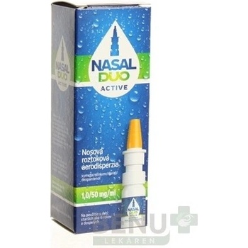 Nasal duo active 1,0/50 mg/ml aer.nao.1 x 10 ml/90 dávok