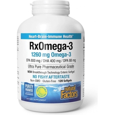 Natural Factors Rx Omega-3 1260 mg 120 kapsúl