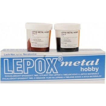 Lach-Ner Lepox Metal Hobby epoxidový tmel 100+ 50g