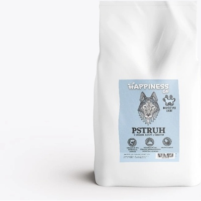 Happiness Grain Free Light pstruh s lososm batáty a chřestem 6 kg