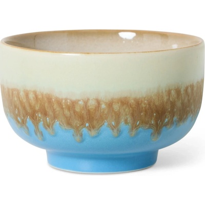 HK living Kameninová miska 70's Noodle Azure 500 ml