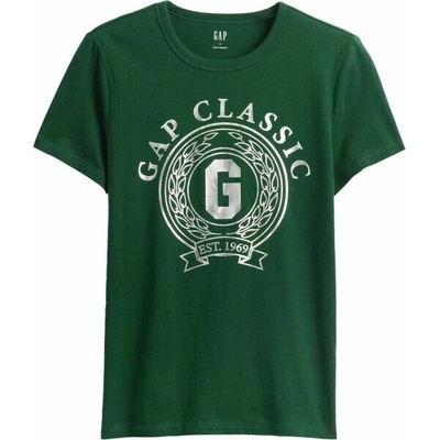 GAP V-FRCH SS FAV CREW GRAPHIC zelená
